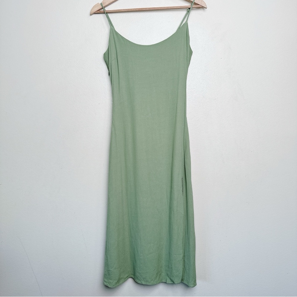 Aritzia Womens Size 4 Wilfred Affogato Dress Midi Slip Dress - Picture 2 of 16